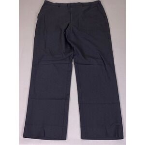 Murphy & Hartelius‎ Wool Dress Pants Men's Size 40x32 Black Flat Front EUC